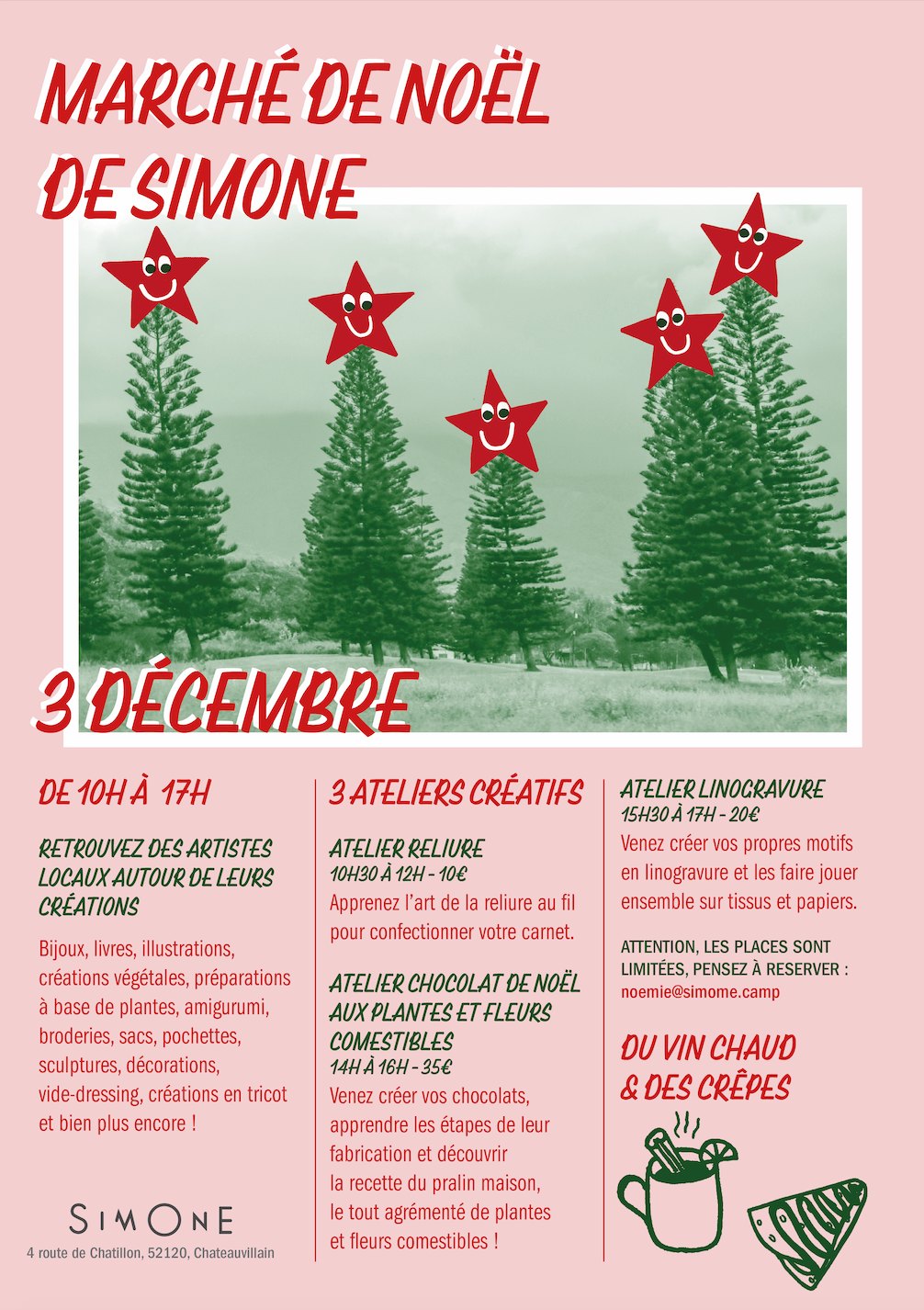 Simone fait son marché de Noël – 3 décembre 2023