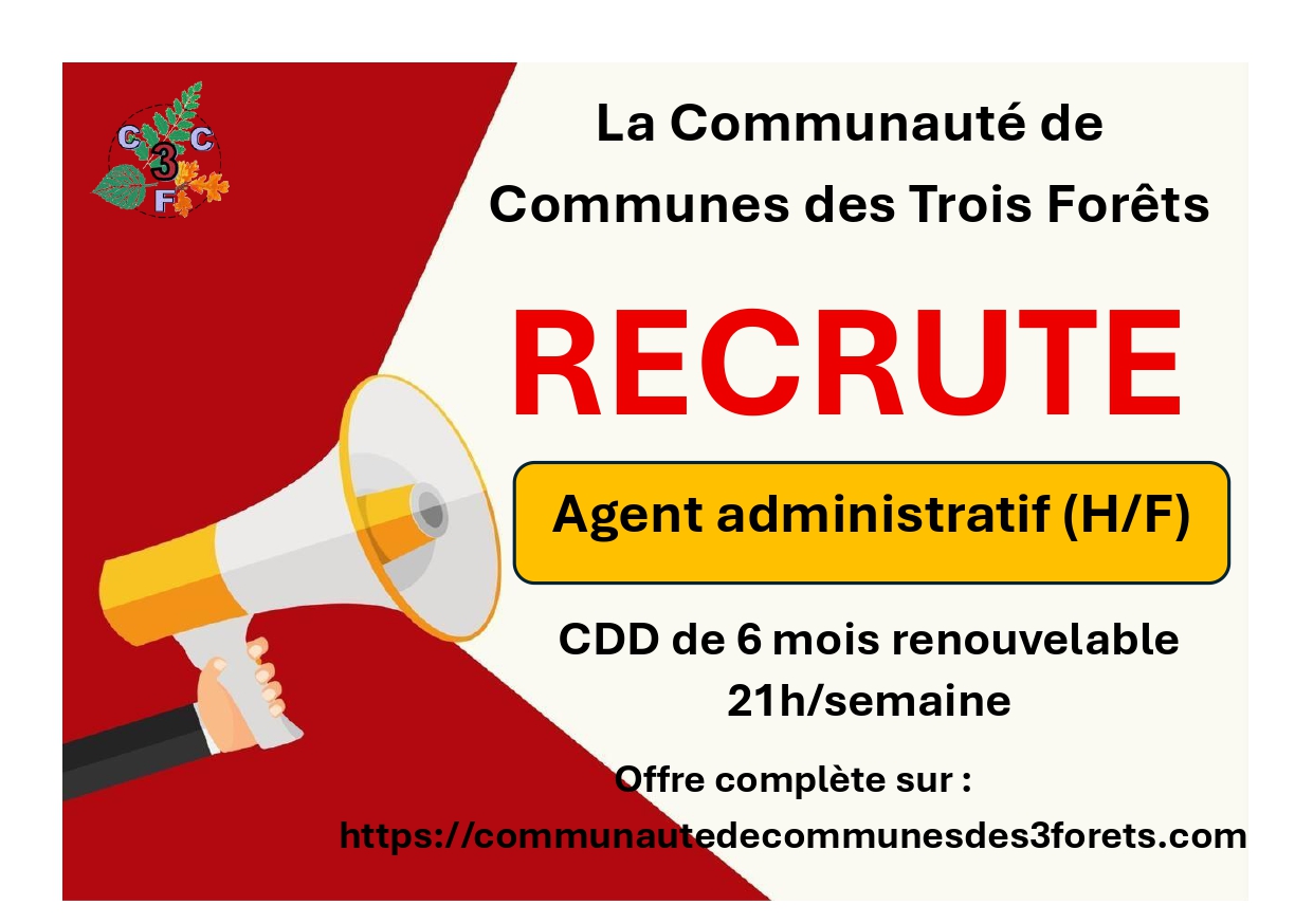 LA CC3F RECRUTE !
